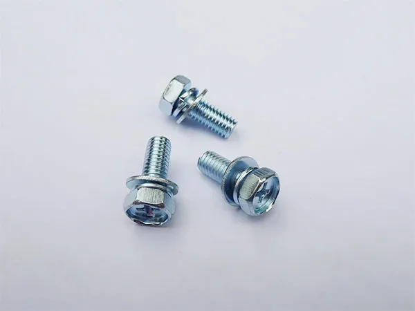 HEX SEMS SPRING PLAIN WASHER SCREW M6-L12